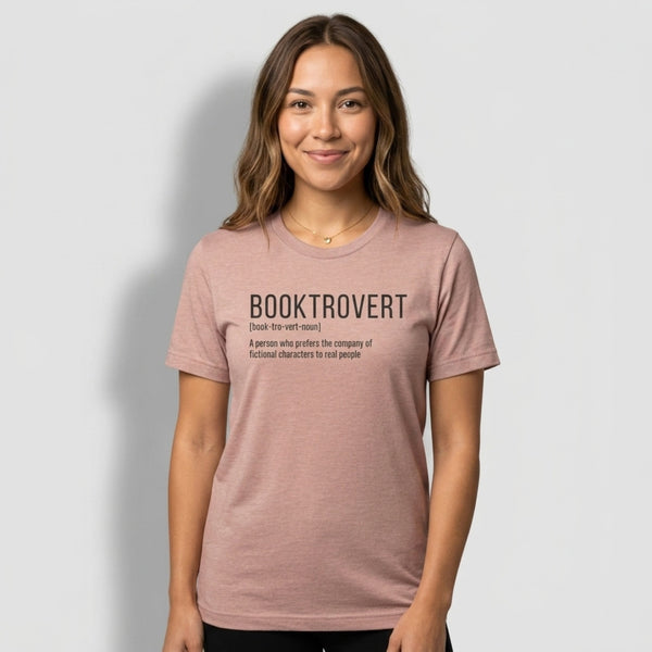 Booktrovert Definition Introvert T Shirt