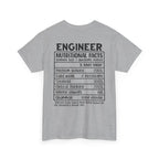 Engineer Nutritional Facts T-Shirt – Funny Engineering Graphic Tee