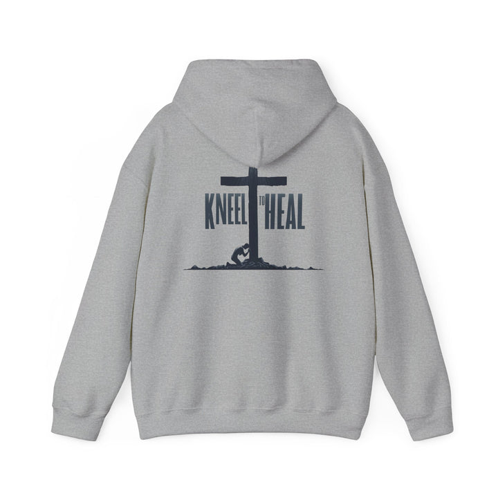 Kneel to Heal Christian Hoodie
