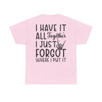 Mom Life T Shirt – Funny Double-Sided Graphic Tee for Moms