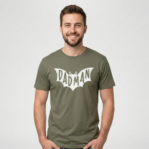 Dadman T-Shirt – Funny Dad Graphic Tee Main image