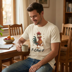 F-CAW-F Funny Chicken T-Shirt