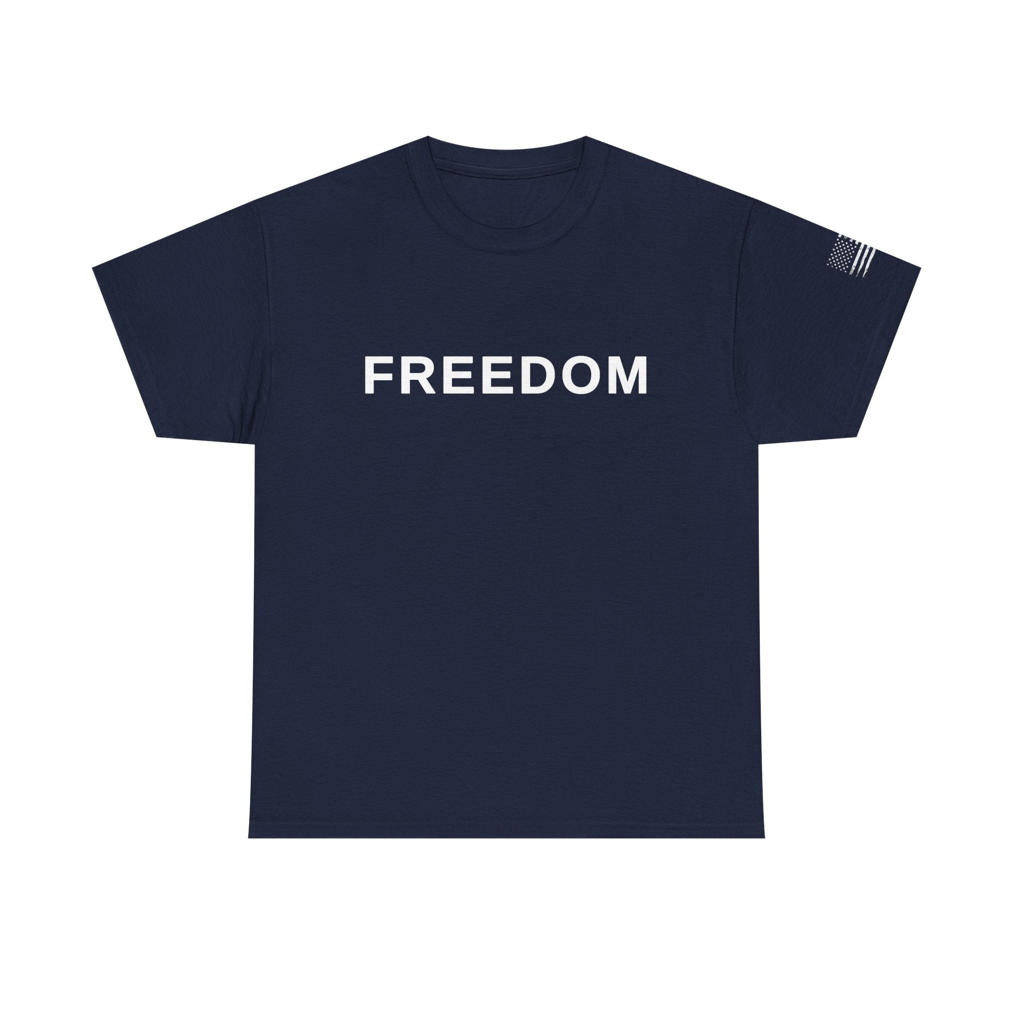 Freedom American Flag T-Shirt – Veteran-Inspired Graphic Tee