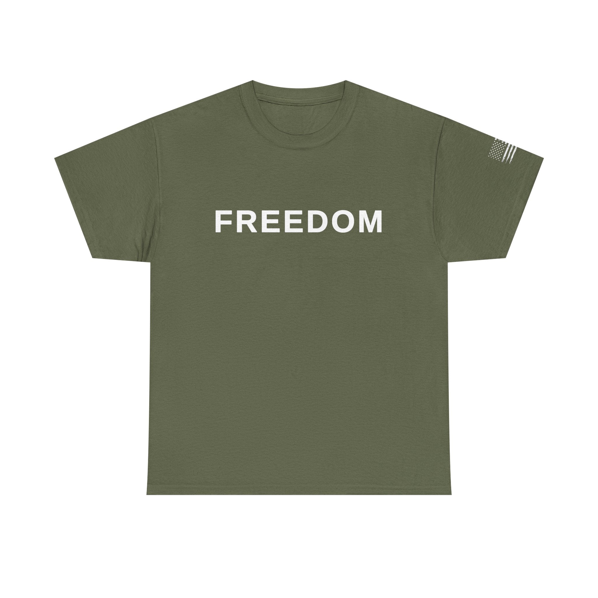 Freedom American Flag T-Shirt – Veteran-Inspired Graphic Tee Secondary image