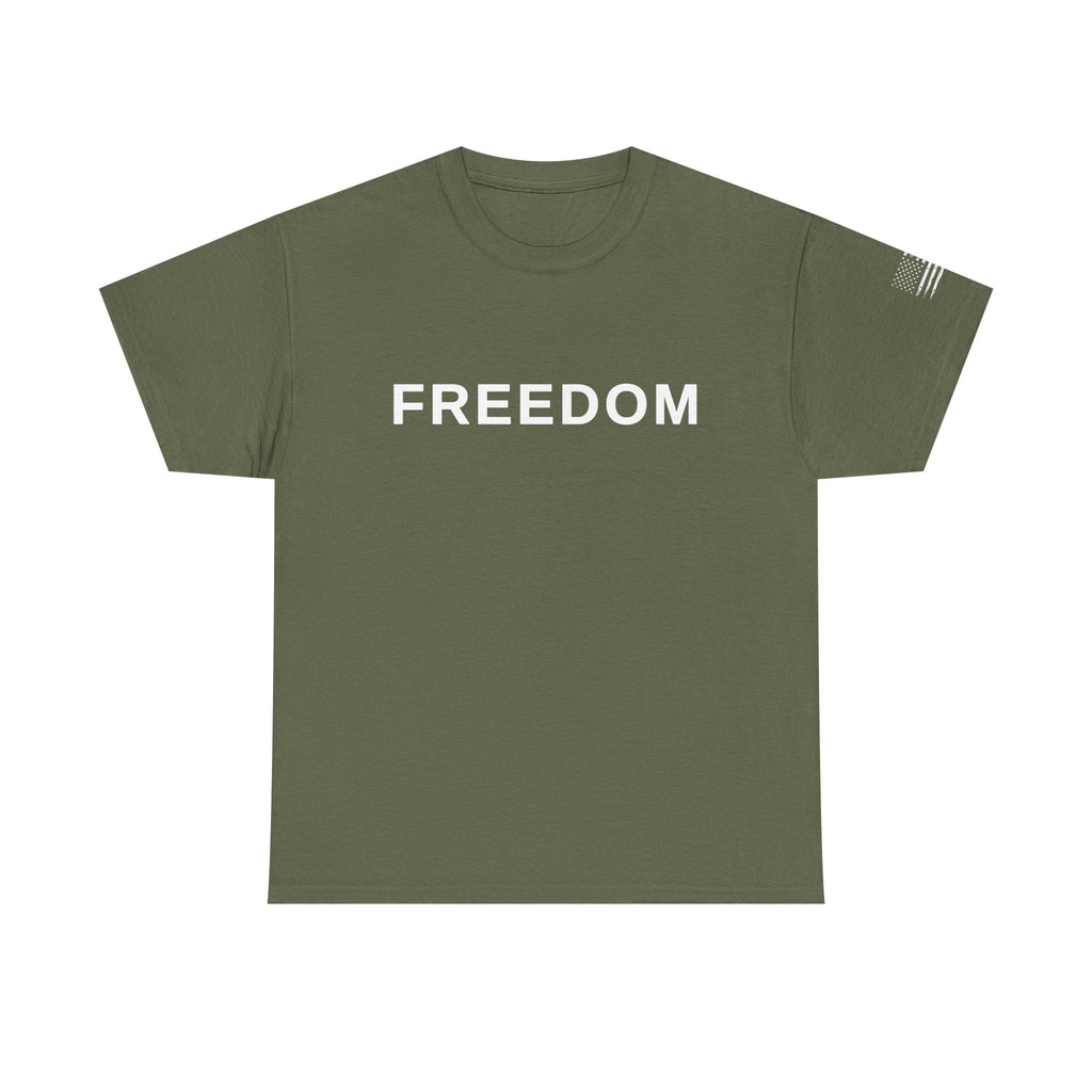Freedom American Flag T-Shirt – Veteran-Inspired Graphic Tee