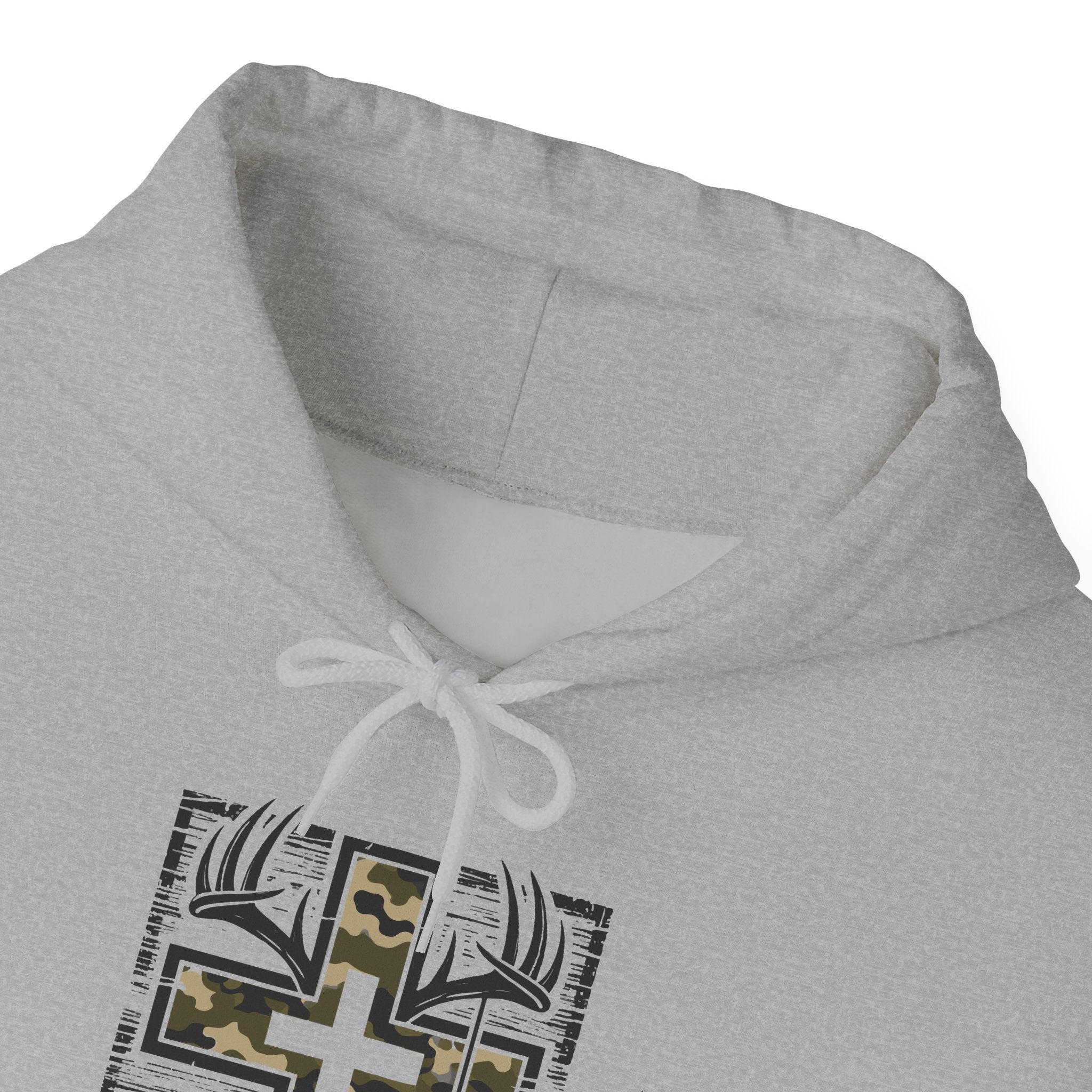 Camo Cross Hunting & Fishing Hoodie