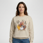 Let the Chickens Vote Sweatshirt – Funny Unisex Chicken Sweater