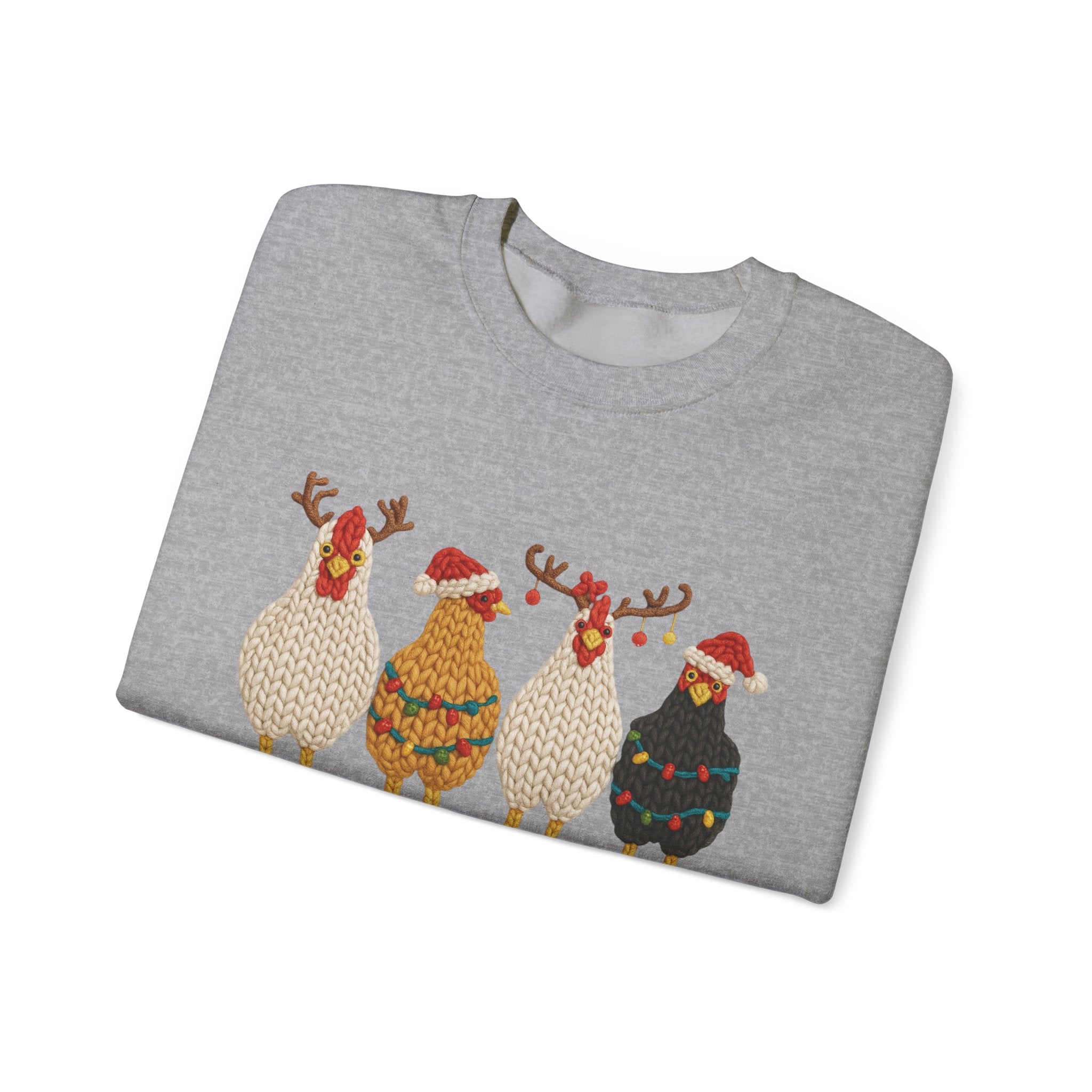 Merry Chickmas Adult Sweatshirt