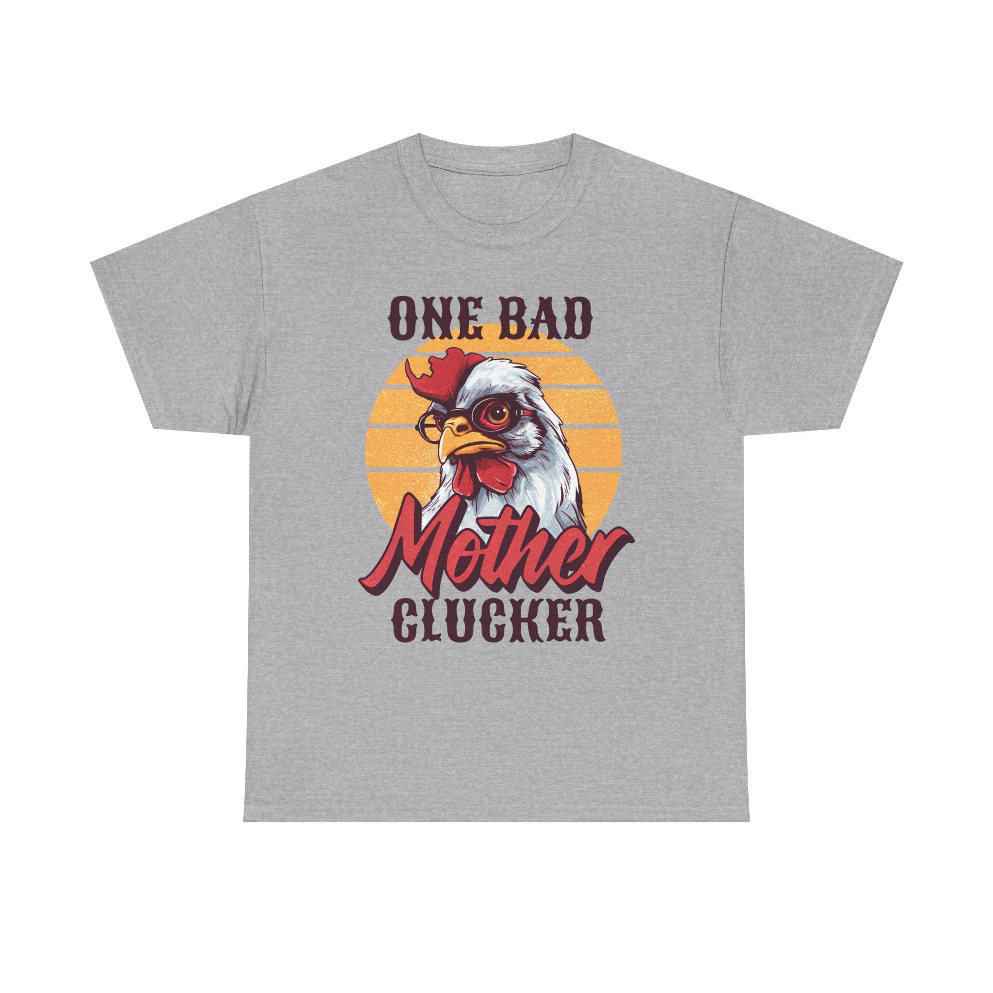 One Bad Mother Clucker T-Shirt – Sarcastic Mom Graphic Tee Secondary image