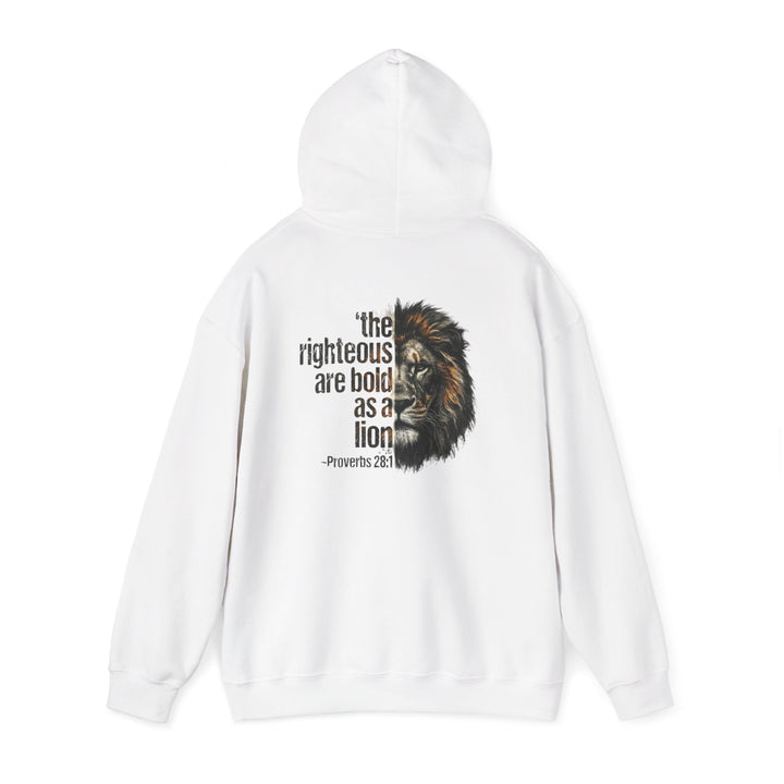Bold as a Lion – Proverbs 28:1 Hoodie