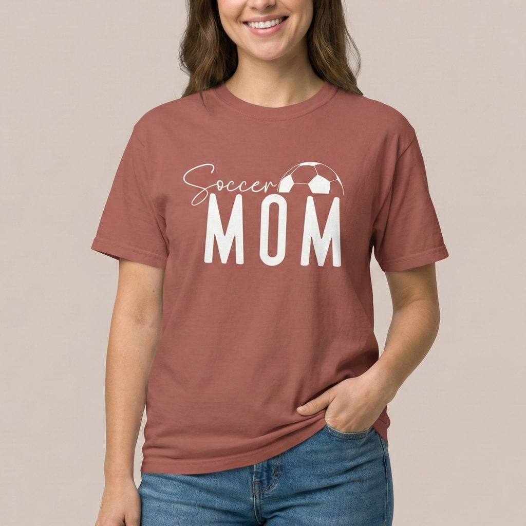 Soccer Mom Classic Graphic T-Shirt
