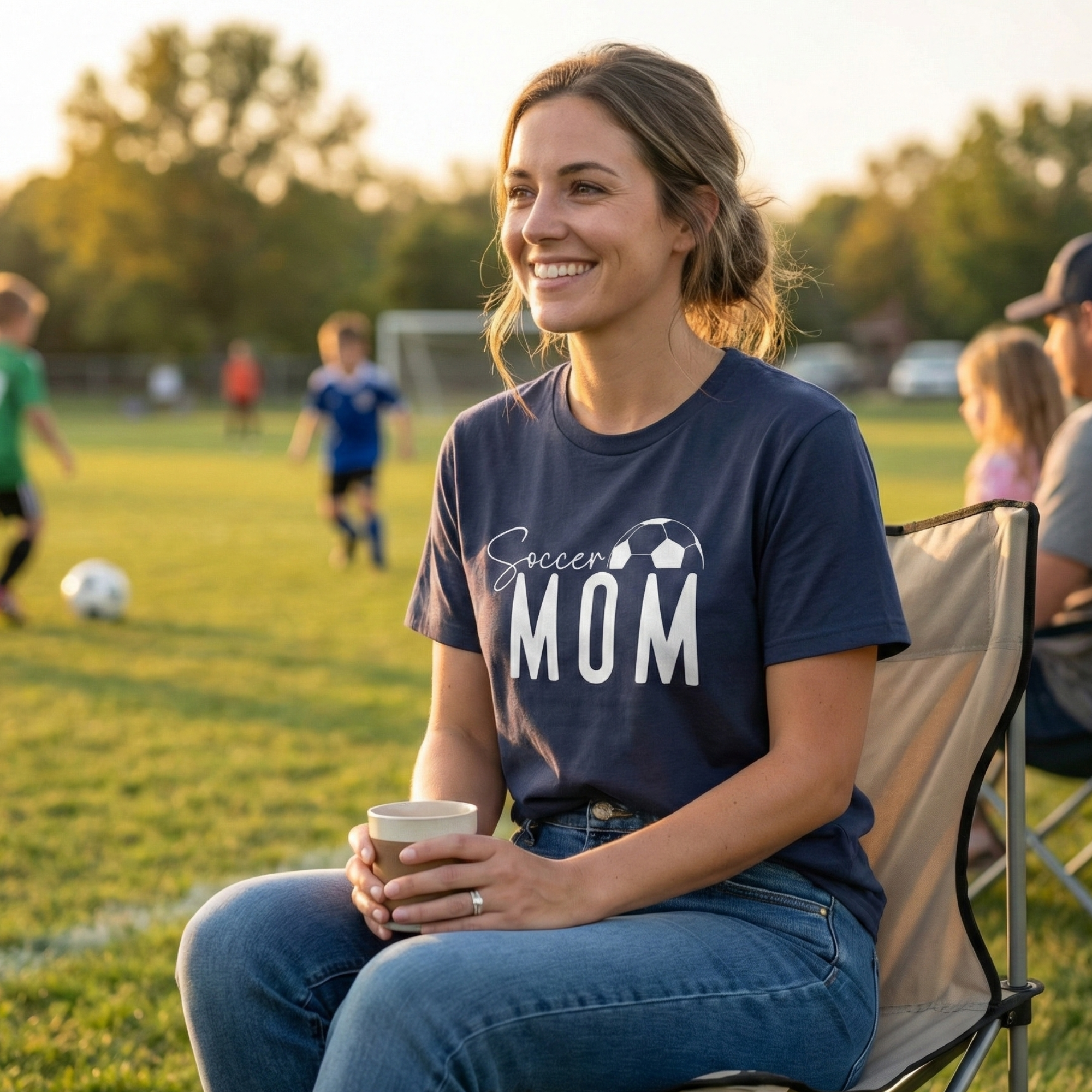 Soccer Mom Classic Graphic T-Shirt Secondary image